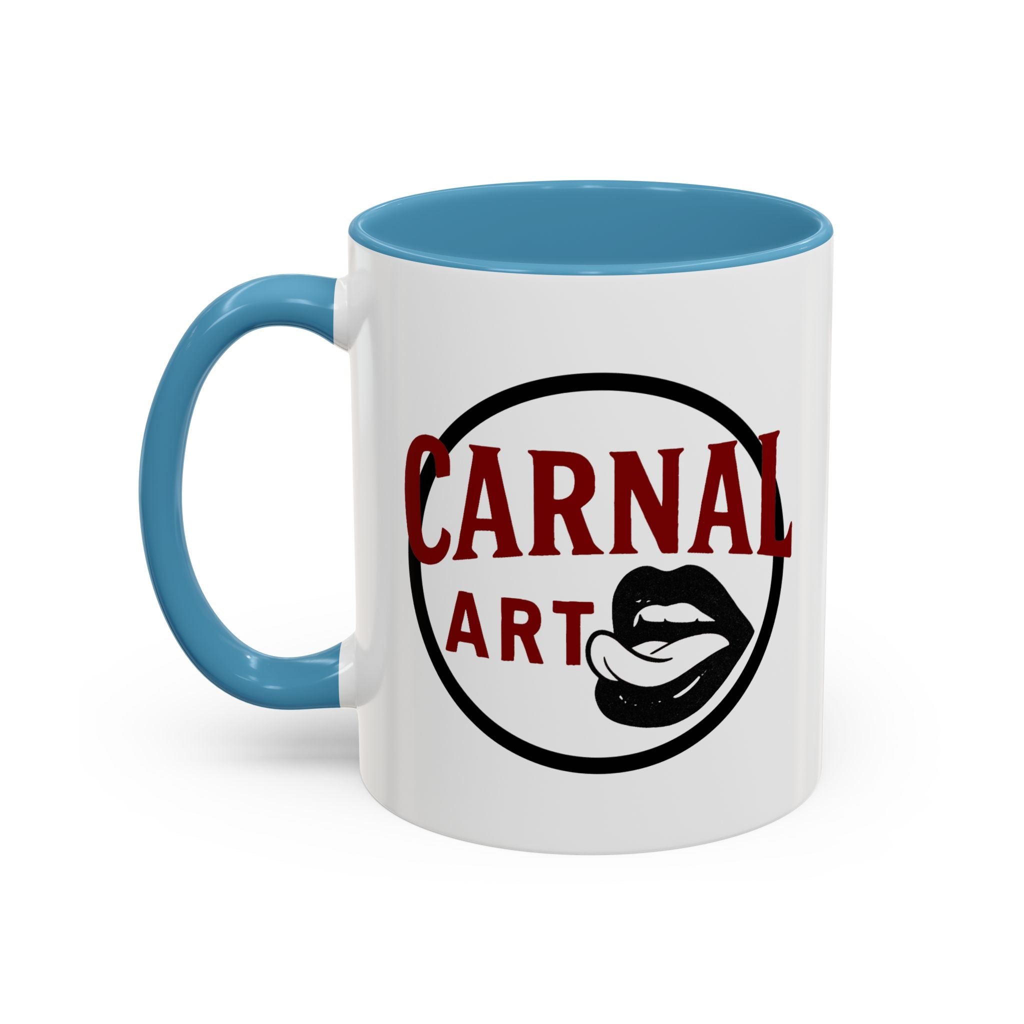Carnal Arts Studio Logo Accent Coffee Mug (11oz)