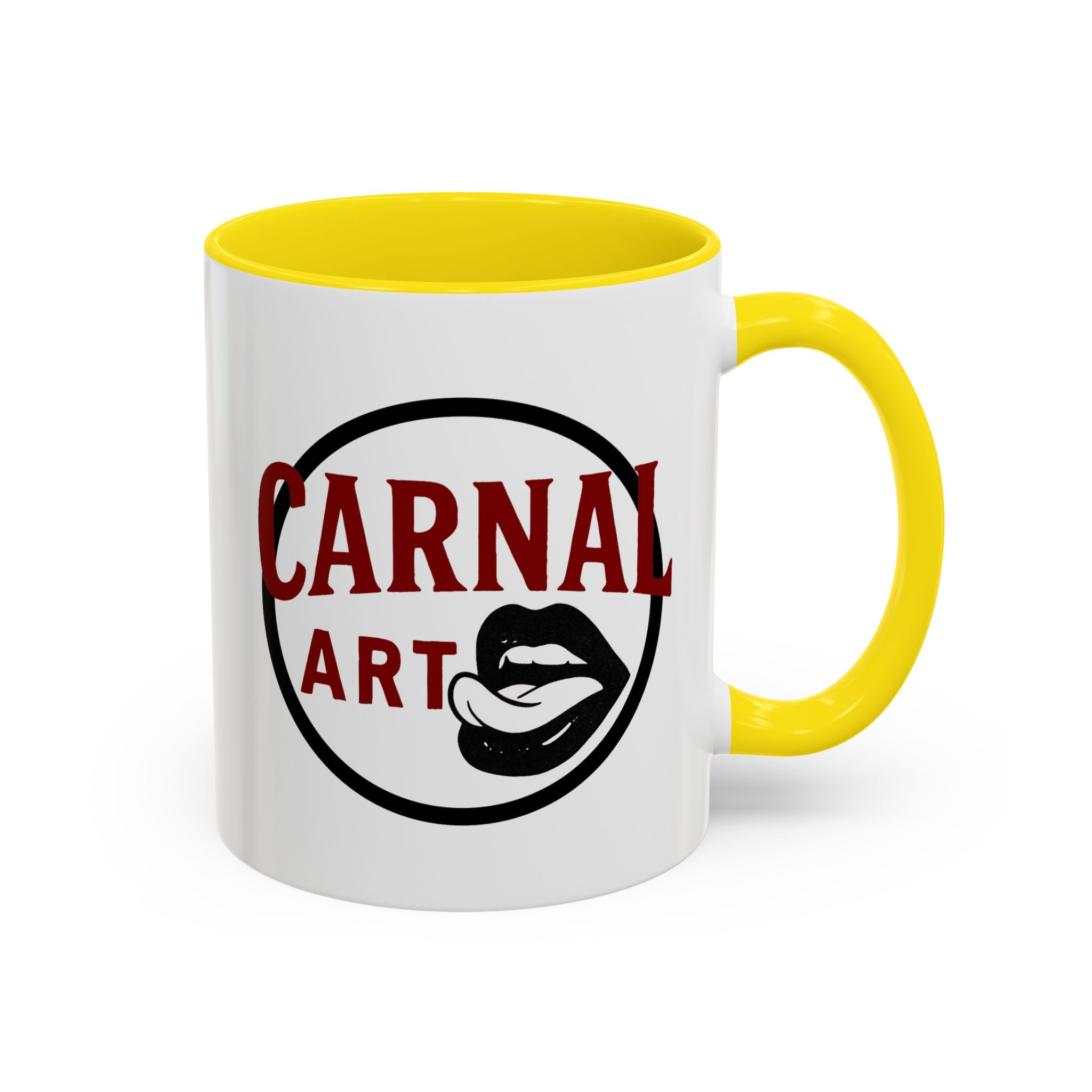 Carnal Arts Studio Logo Accent Coffee Mug (11oz)