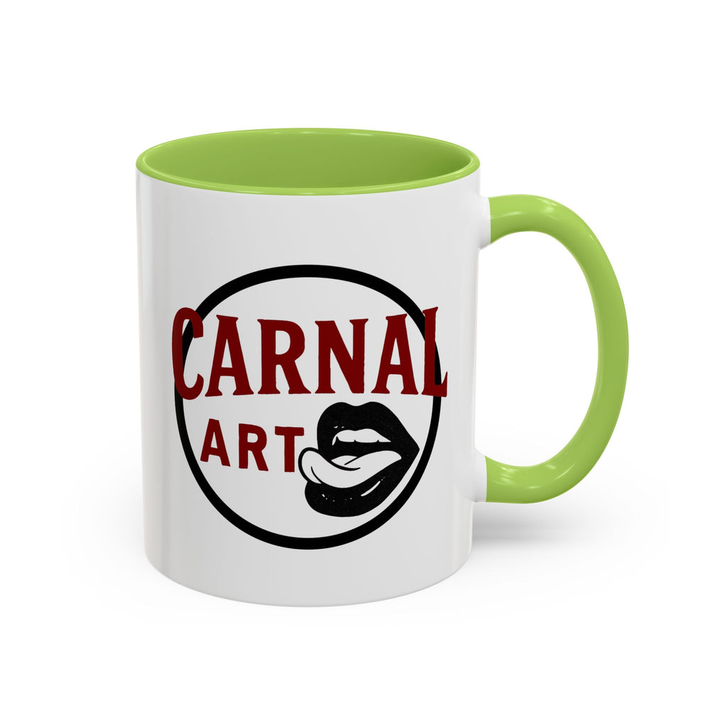 Carnal Arts Studio Logo Accent Coffee Mug (11oz)