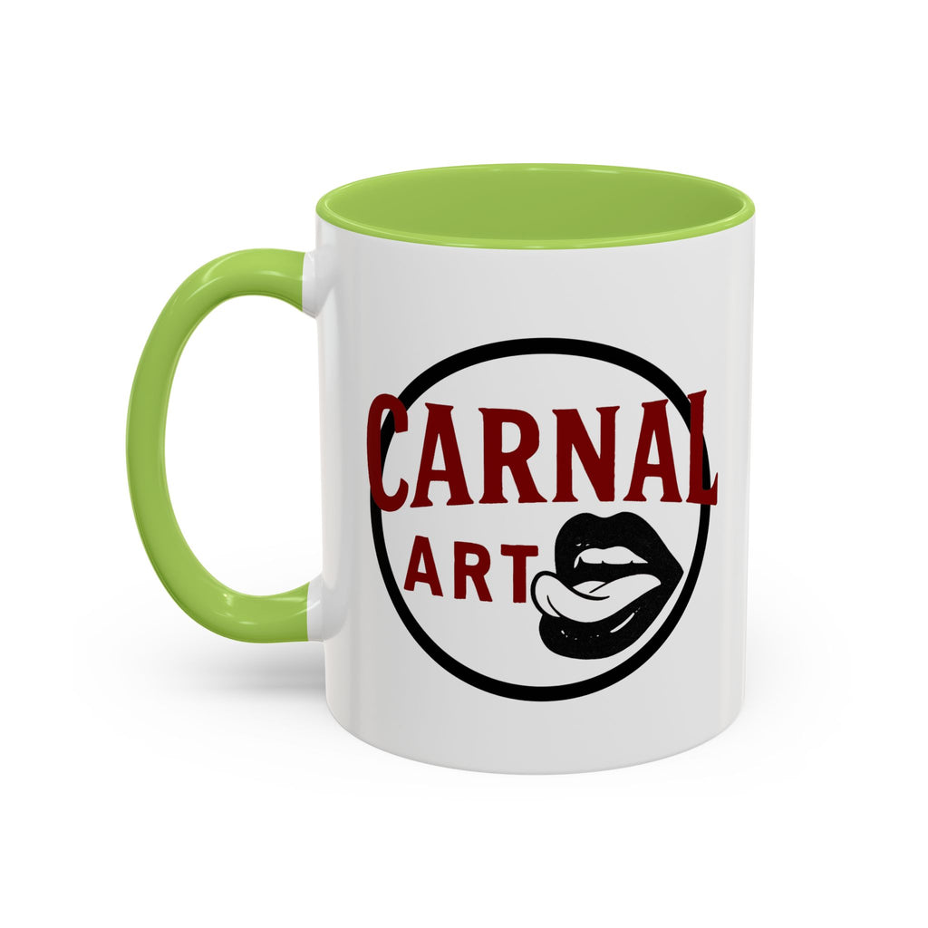 Carnal Arts Studio Logo Accent Coffee Mug (11oz)