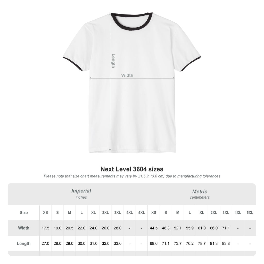 Unisex Cotton  Carnal Arts Studio Logo Ringer T-Shirt