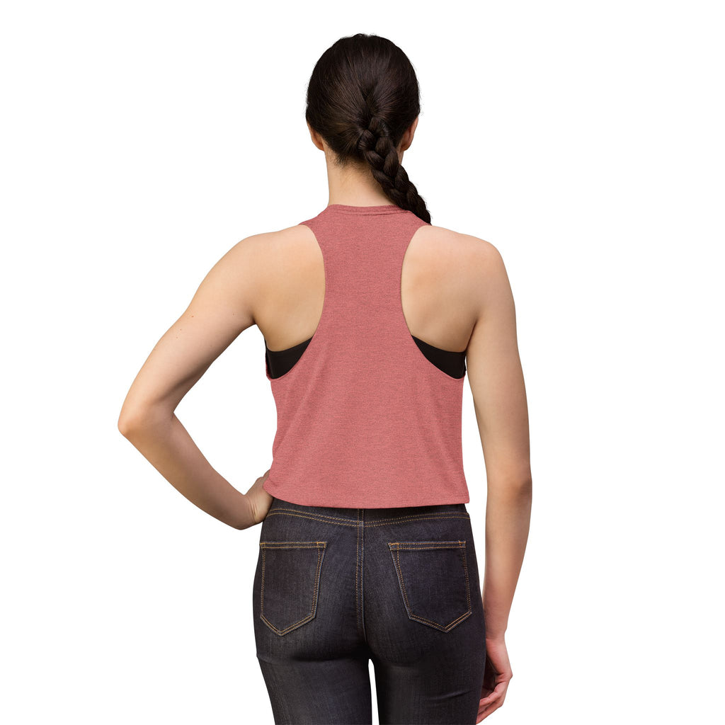 Women's Crop Top — 'CARNAL ART' Graphic Cropped Tank Top