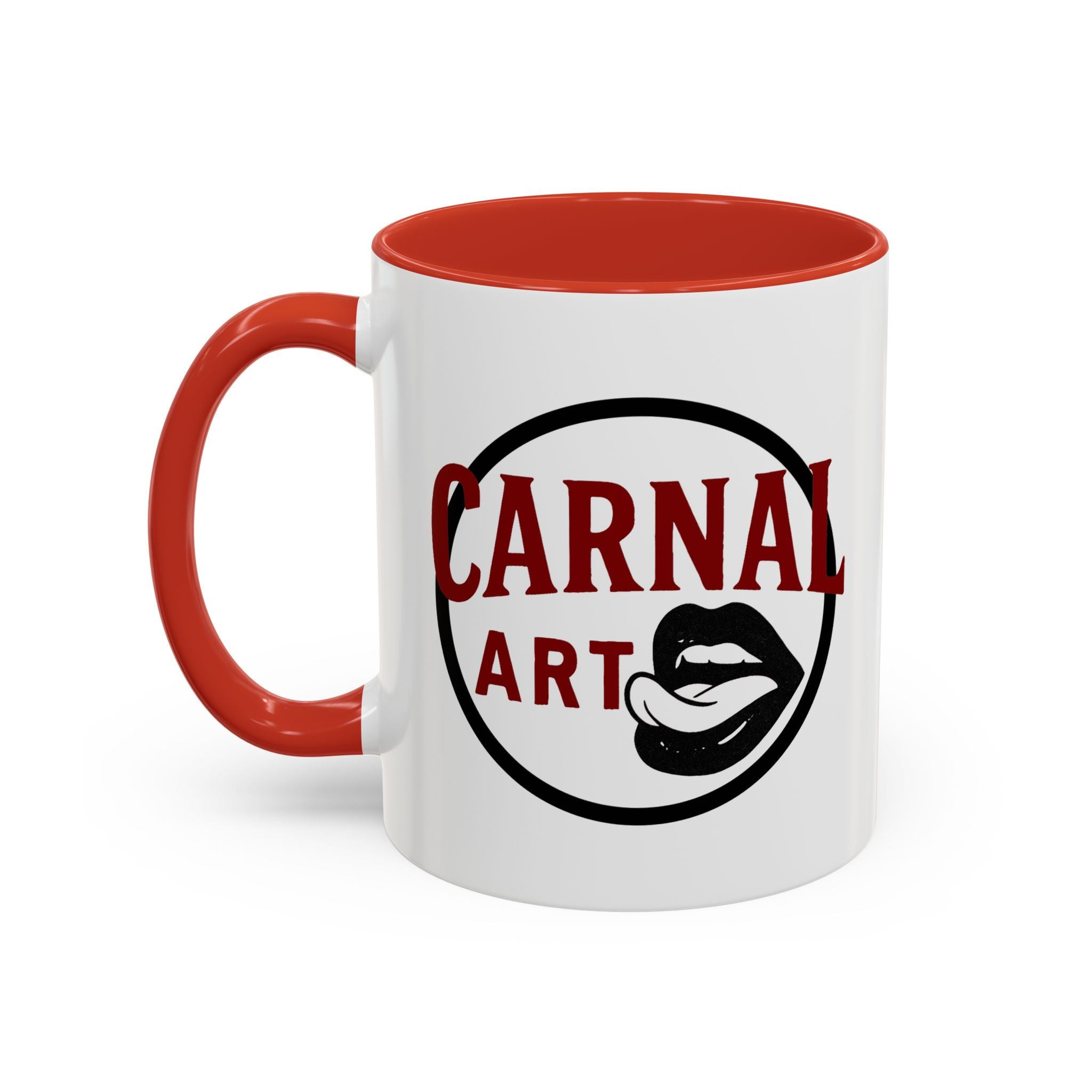 Carnal Arts Studio Logo Accent Coffee Mug (11oz)