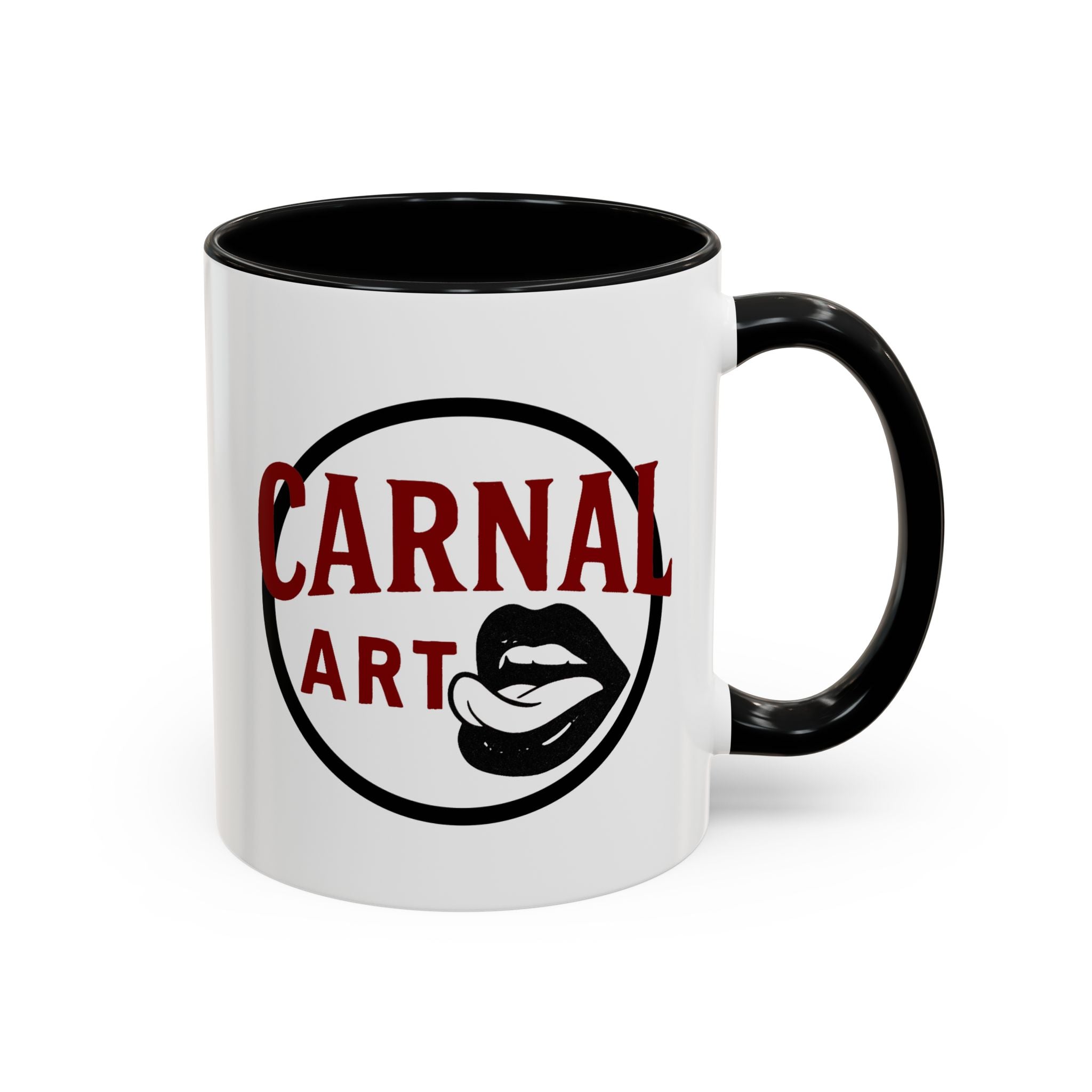 Carnal Arts Studio Logo Accent Coffee Mug (11oz)