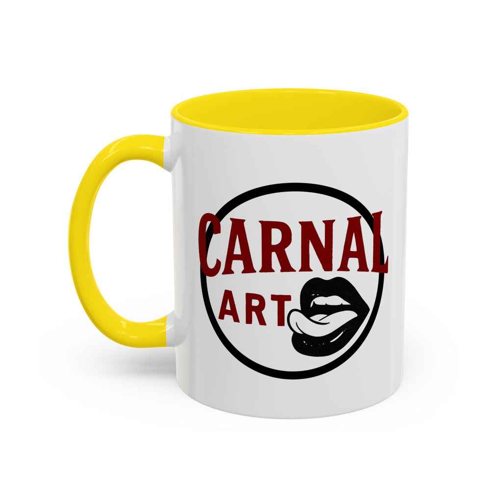 Carnal Arts Studio Logo Accent Coffee Mug (11oz)