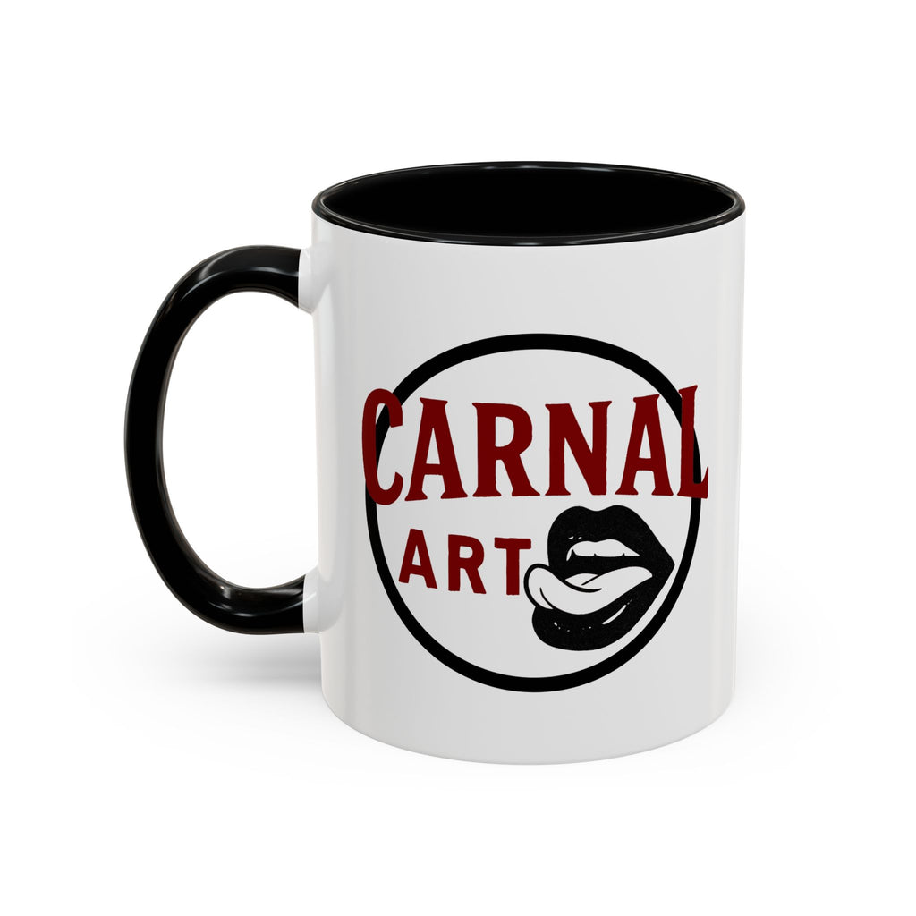 Carnal Arts Studio Logo Accent Coffee Mug (11oz)