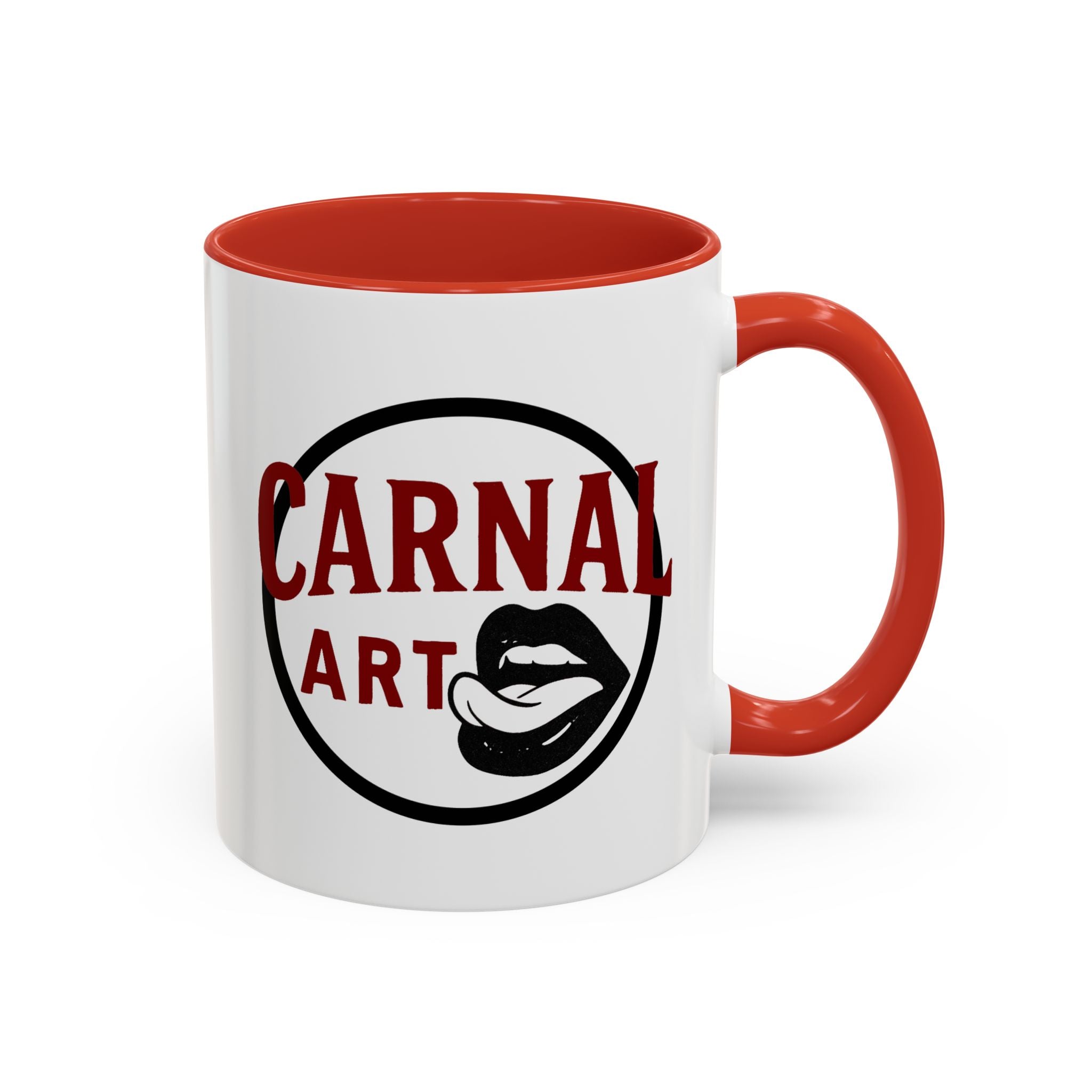 Carnal Arts Studio Logo Accent Coffee Mug (11oz)