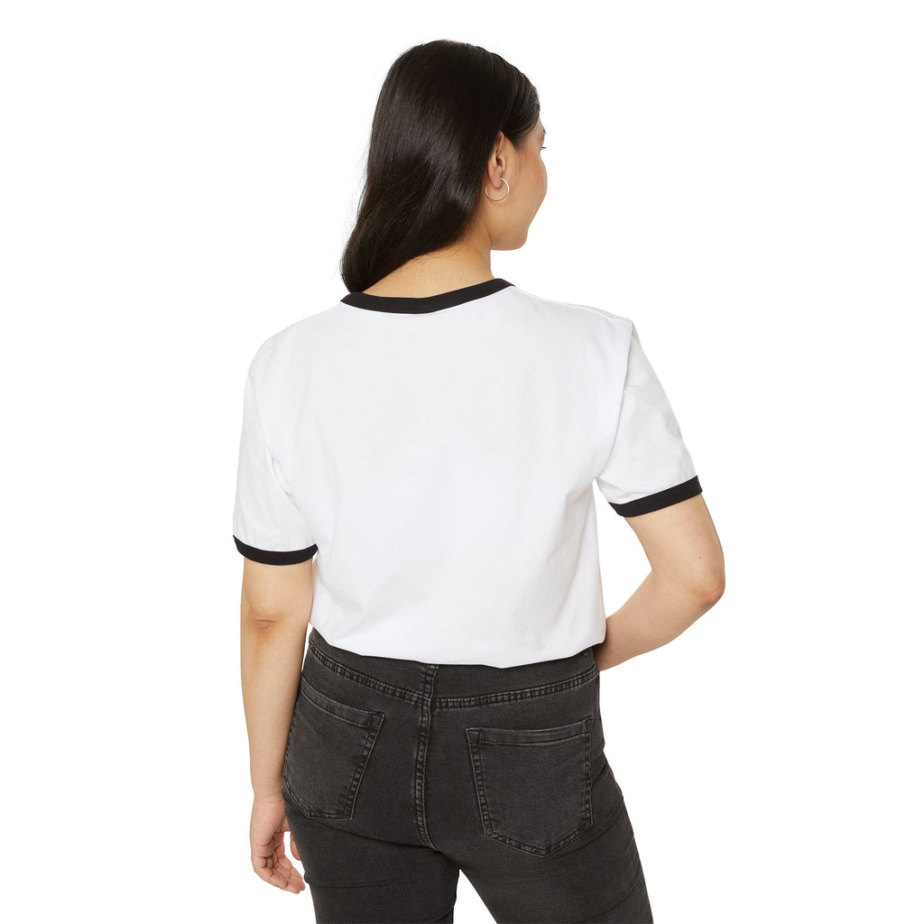 Unisex Cotton  Carnal Arts Studio Logo Ringer T-Shirt